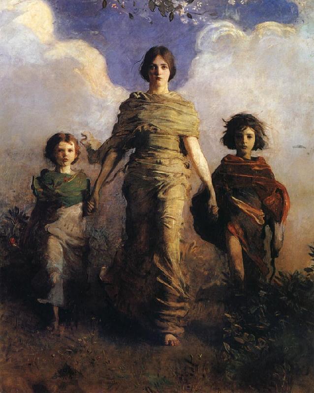 Abbott Handerson Thayer A Virgin